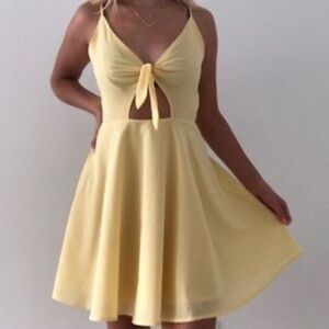 Yellow Summer Dress